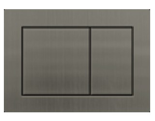 Кнопка смыва CeramaLux LC-017 оружейная сталь