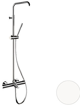 Душевая система Remer Elegance EQ34A7MMSSOFBO, белый матовый