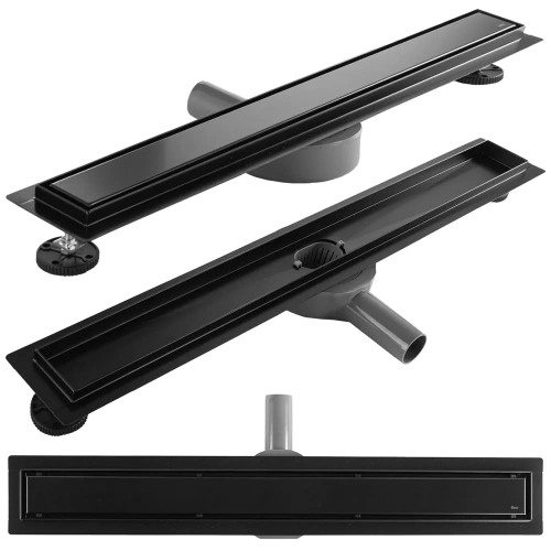 Душевой трап Rea Neox Pro black 800 G7803