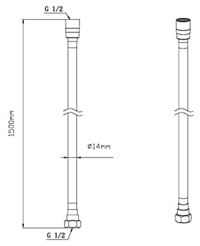 Душевая система Vincea VSFW-422T1MB