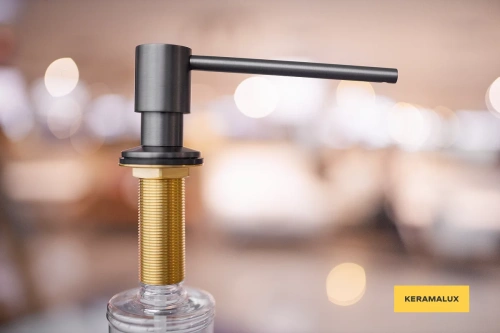 Дозатор для кухонной мойки Vivi Felice F 12 G Gun Metal