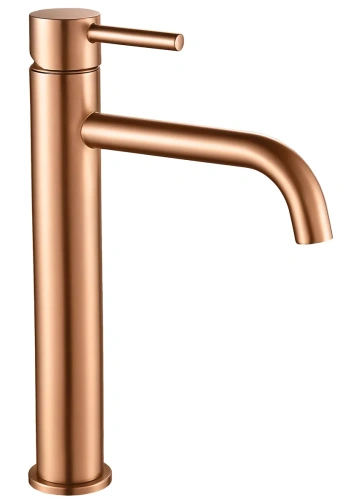 Смеситель для умывальника Rea Lungo Brush Copper B1114