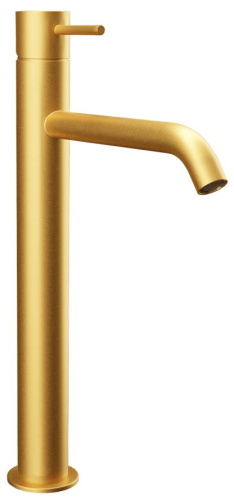 Смеситель для раковины Remer X Style X10LXLBG, золото брашированное