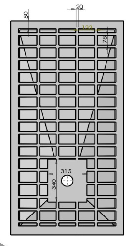 Душевой поддон Vincea VST-4SR9017W