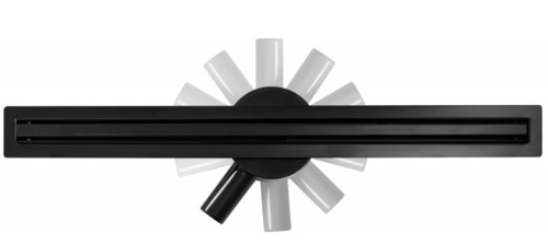 Трап для душа Calani Eco360 slim 60 Black CAL-G0025