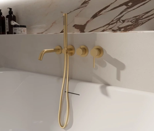 Смеситель для ванны Vincea Groove VBTW-4G1BG