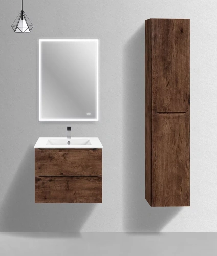 Тумба подвесная Vincea Mia Slim 600 R.Wood VMC-2MC600S1RW