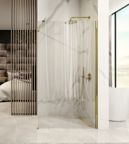 Душевая стенка Rea Aero Gold 110x195 K8441