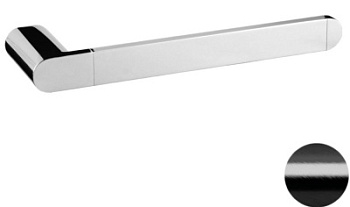 Полотенцедержатель Remer Lounge LN44CFP, черный брашированный хром