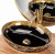 Умывальник Rea Margot Black Gold U8978 Умывальник Rea Margot Black Gold U8978