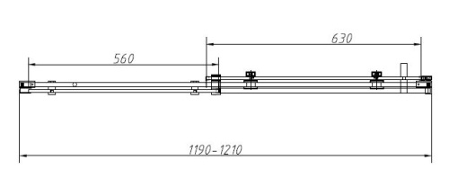 Душевой уголок Vincea Como-N VSR-4CN8012CLB