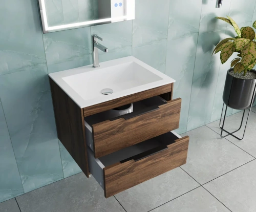 Тумба подвесная Vincea Chiara 2D VMC-2C2600CO C.Oak