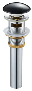 Донный клапан для раковины керамический Gid Blm100-1 с переливом