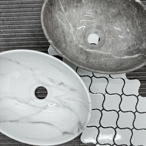 Умывальник Rea Sofia Mini Cloudy U9236