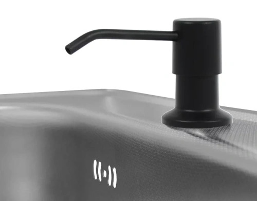 Дозатор врезной для мойки Rea BAT-00100 Black matt