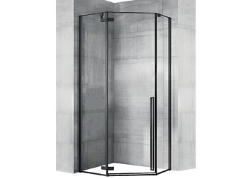 Душевой уголок Rea Diamond Black 80x80 K6900