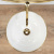 Умывальник Rea Stella white gold edge U7445