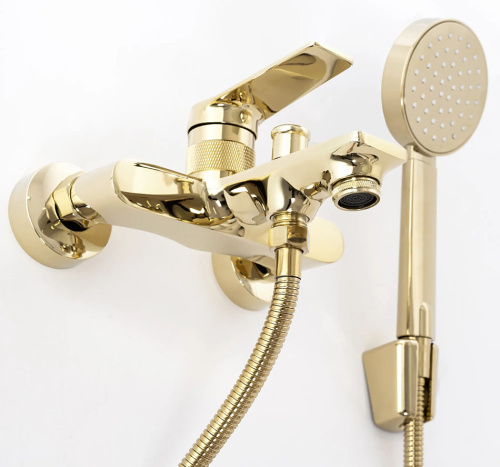 Смеситель для ванны Rea Viral Gold B2024