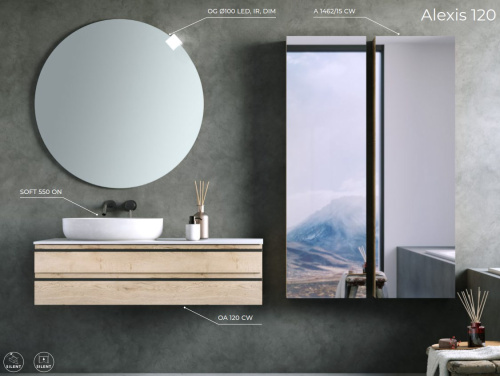 Пенал подвесной Kolpa-san Alexis A 1462/15 45 Craft wood 547340