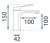 Смеситель для умывальника Rea Marco tytan B5061 Смеситель для умывальника Rea Marco tytan B5061