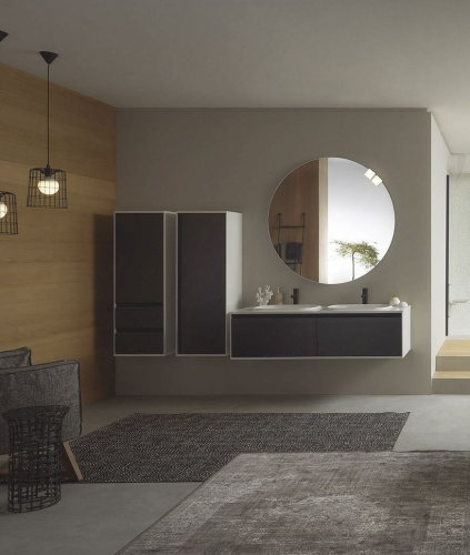 Пенал подвесной Kolpa-san Pandora P1302 45 Black stone 514320