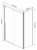 Душевой уголок Vincea Lugano VSR-1L9012CLB-1