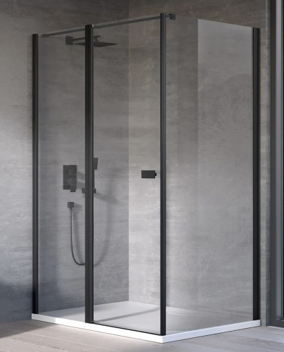 Душевая дверь Kolpa-San Andromeda D 140 black transparent 516640