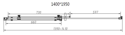 Душевой уголок Vincea Como-N VSR-4CN9014CL