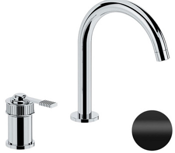 Смеситель для раковины Remer Atelier AL57NO, черный матовый