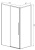 Душевой уголок Vincea Slim-N VSR-4SN8013CLGM