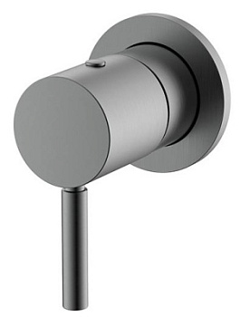 Смеситель для душа Nemo Round NM-2342BGM brush gun metal