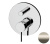Смеситель для душа Remer Metrica MC09HXV, сталь Смеситель для душа Remer Metrica MC09HXV, сталь