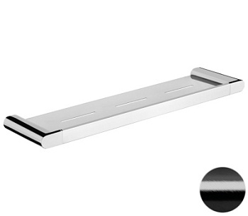 Полка 51 см Remer Lounge LN20CFP, черный брашированный хром