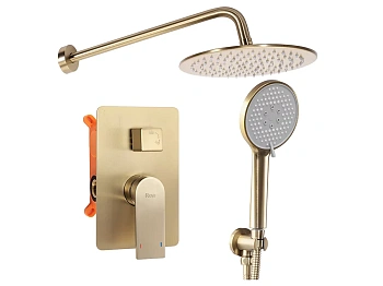 Душевая система Rea Verso gold matt P9150