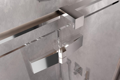 Душевой уголок Kolpa-San Polaris Q 80 black transparent 515340