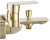 Смеситель для ванны Rea Urban Gold B9914