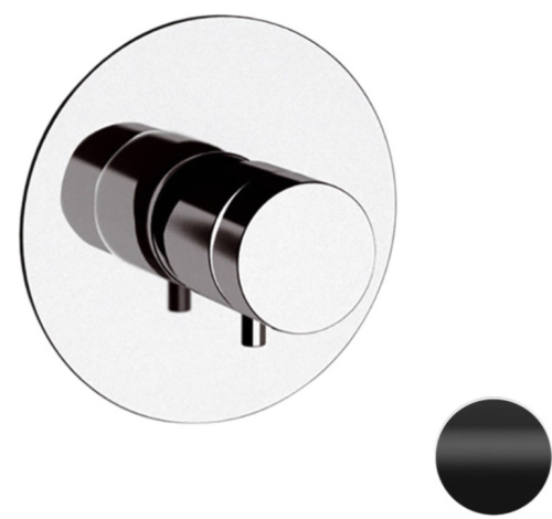 Смеситель для душа Remer Elegance NT30NO, черный матовый