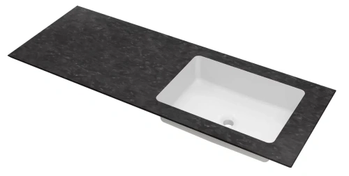 Столешница с интегрированной раковиной Vincea VWTB-4LX140VB-R