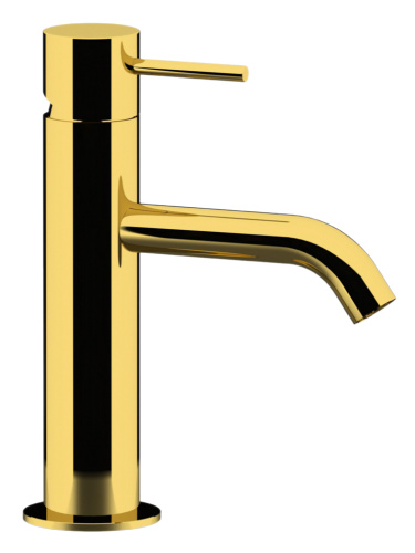 Смеситель для раковины Remer X Style X10DO, золото глянцевое 