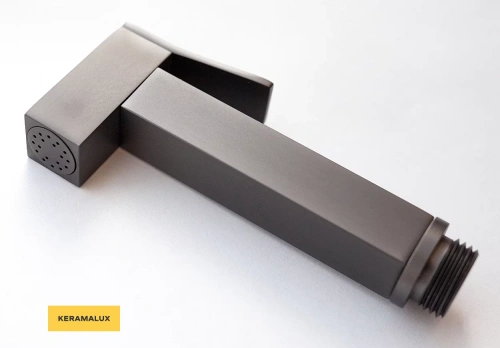 Лейка CeramaLux KBL/008 вороненая сталь