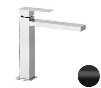 Смеситель для раковины Remer Q-Design QD11LNO, черный матовый