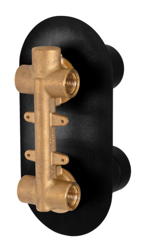 Смеситель для душа Remer Elegance NT92NO, черный матовый