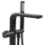 Смеситель для ванны Rea Clark black B5300