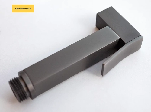 Лейка CeramaLux KBL/008 вороненая сталь