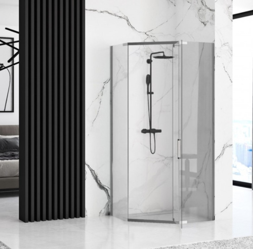 Душевой уголок Rea Axin Chrome 80x80 K8778