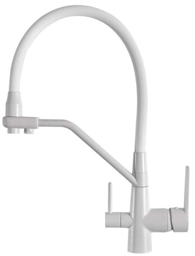 Смеситель для мойки Vivi Felice 1415 B Bianco opaco