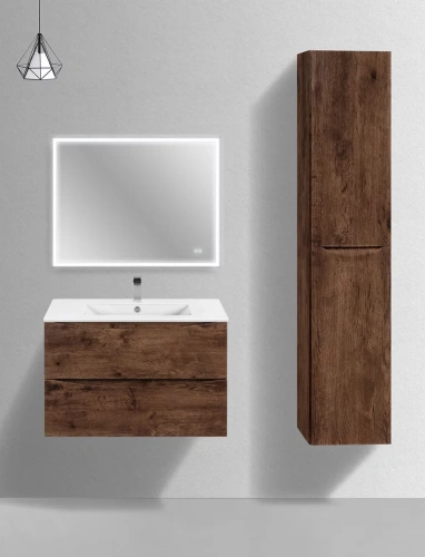 Тумба подвесная Vincea Mia Slim 800 R.Wood VMC-2MC800S1RW