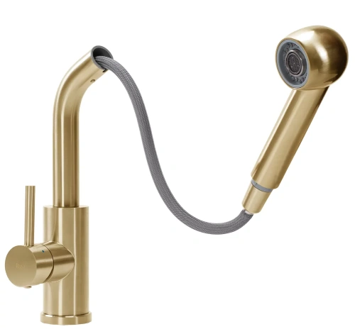 Смеситель для мойки Rea Troy gold matt B6302