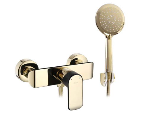 Смеситель для душа Rea Bloom Black Gold B9938