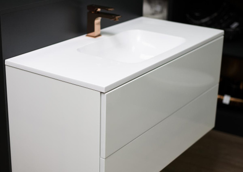 Тумба подвесная Vela Бланка 100П (открывание нажатием) TU27074